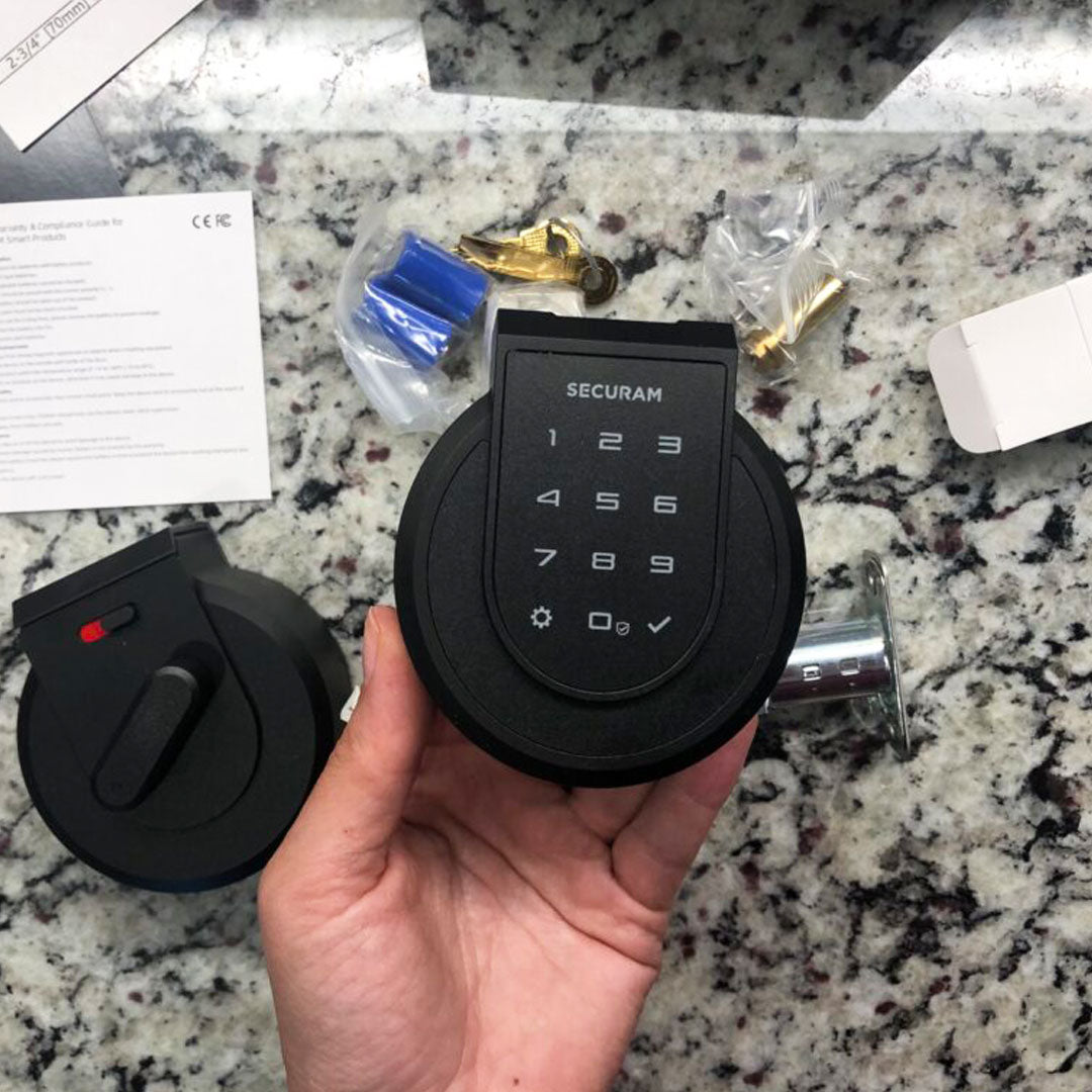 Sarahscoop.com post SECURAM Touch + Hub Product Review