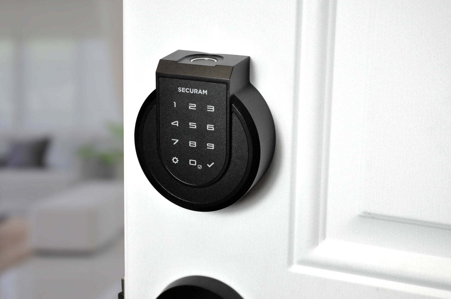 securam touch - fingerprint door lock