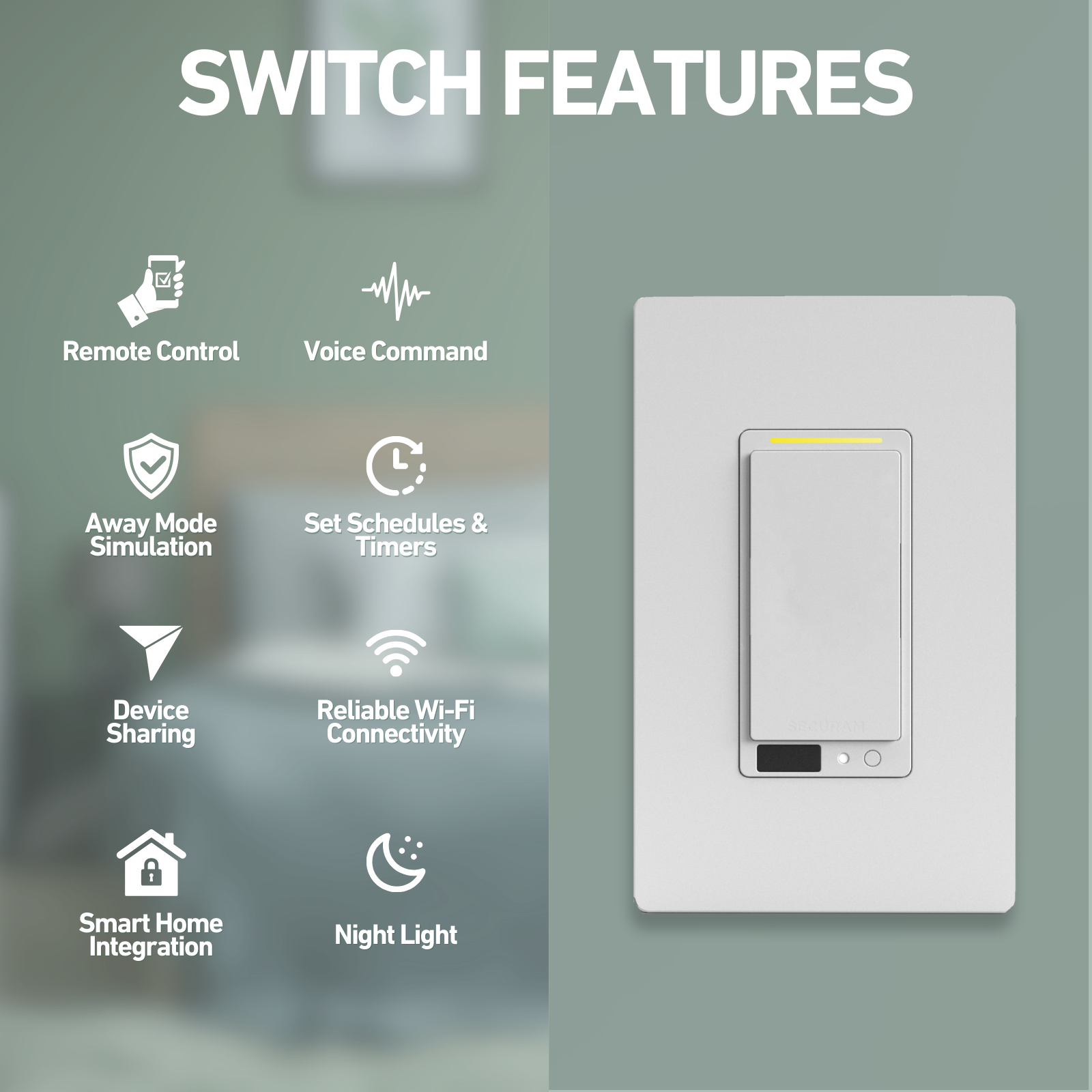 Wi-Fi Smart Switch