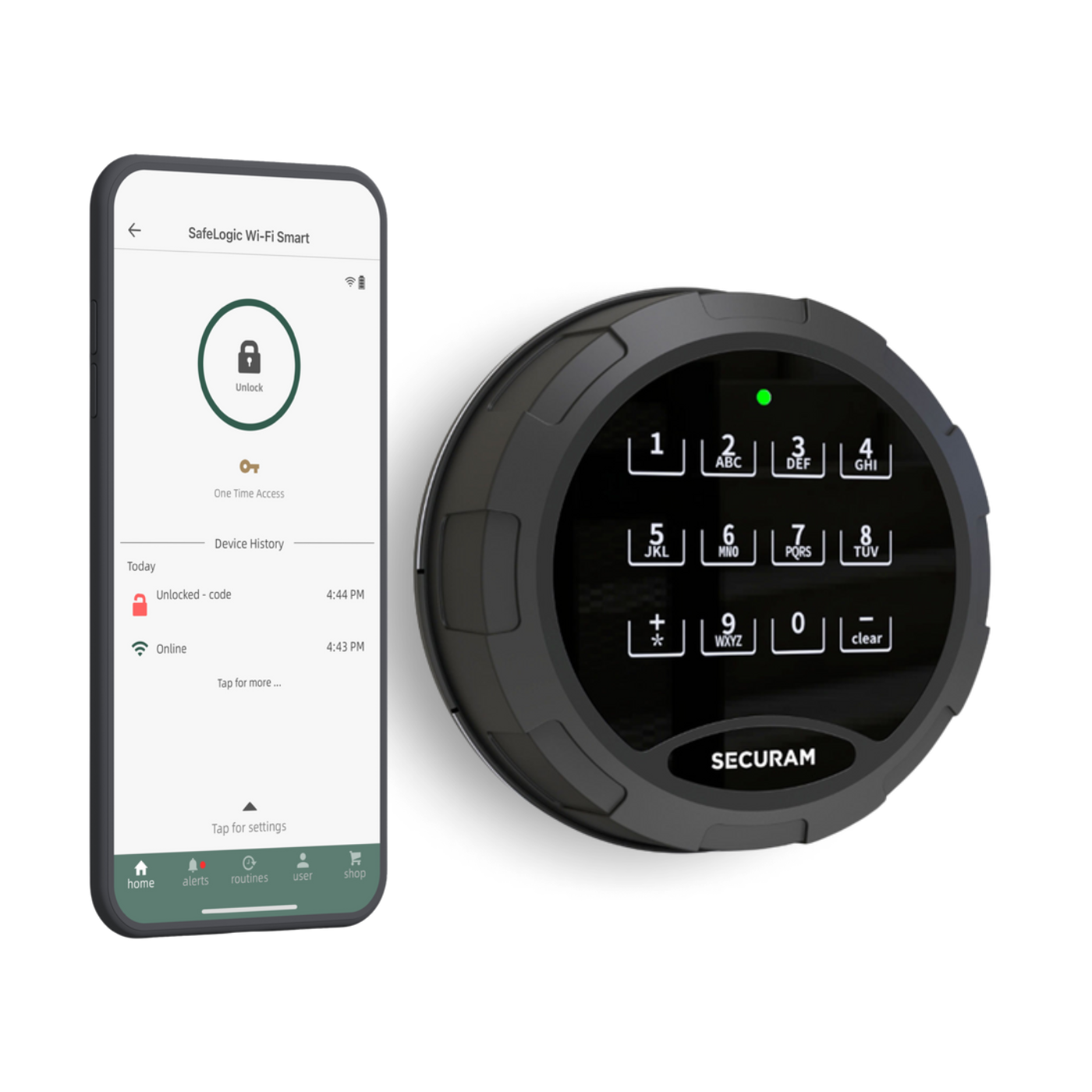 SafeLogic Wi-Fi Safe Lock Kit