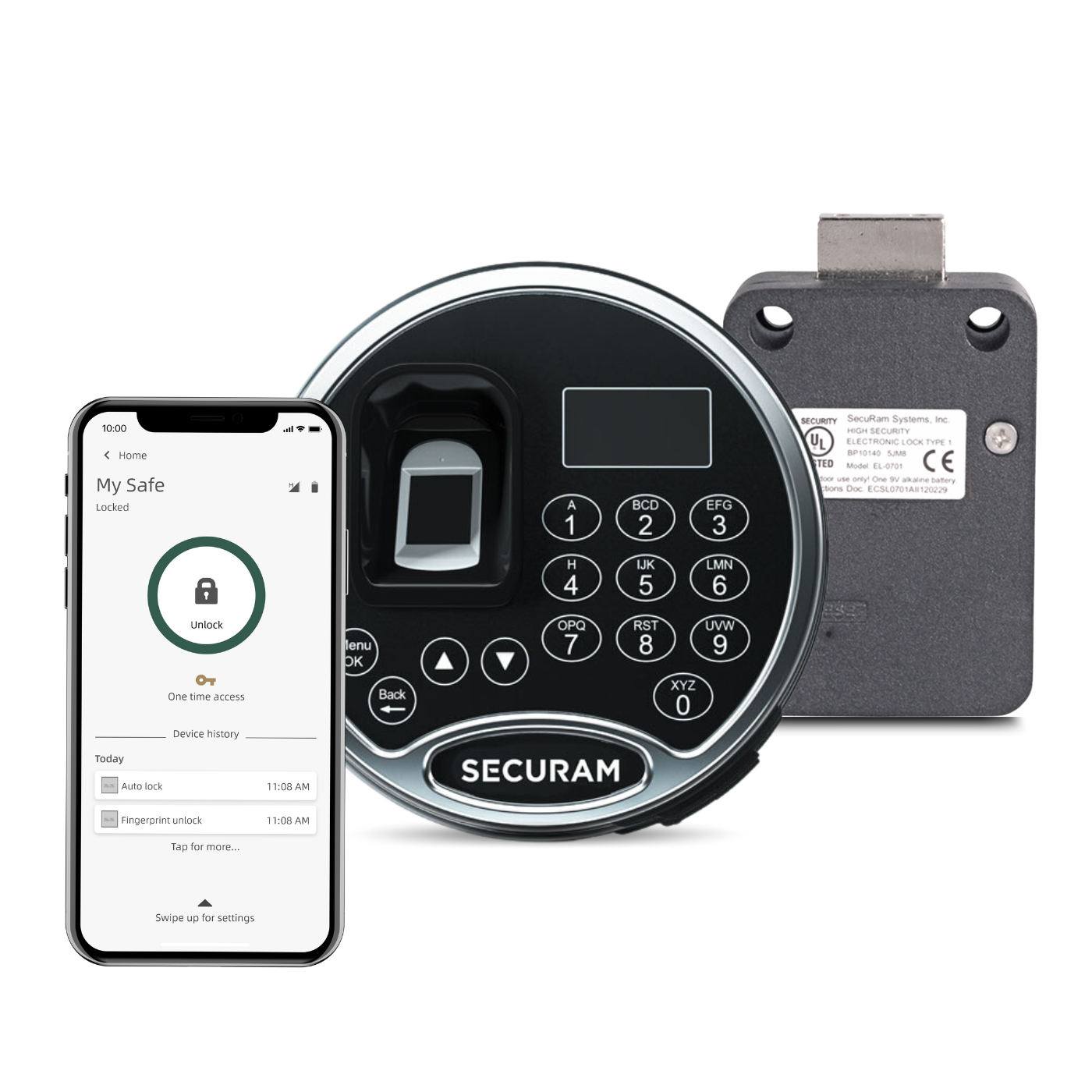 ScanLogic Smart Safe Lock