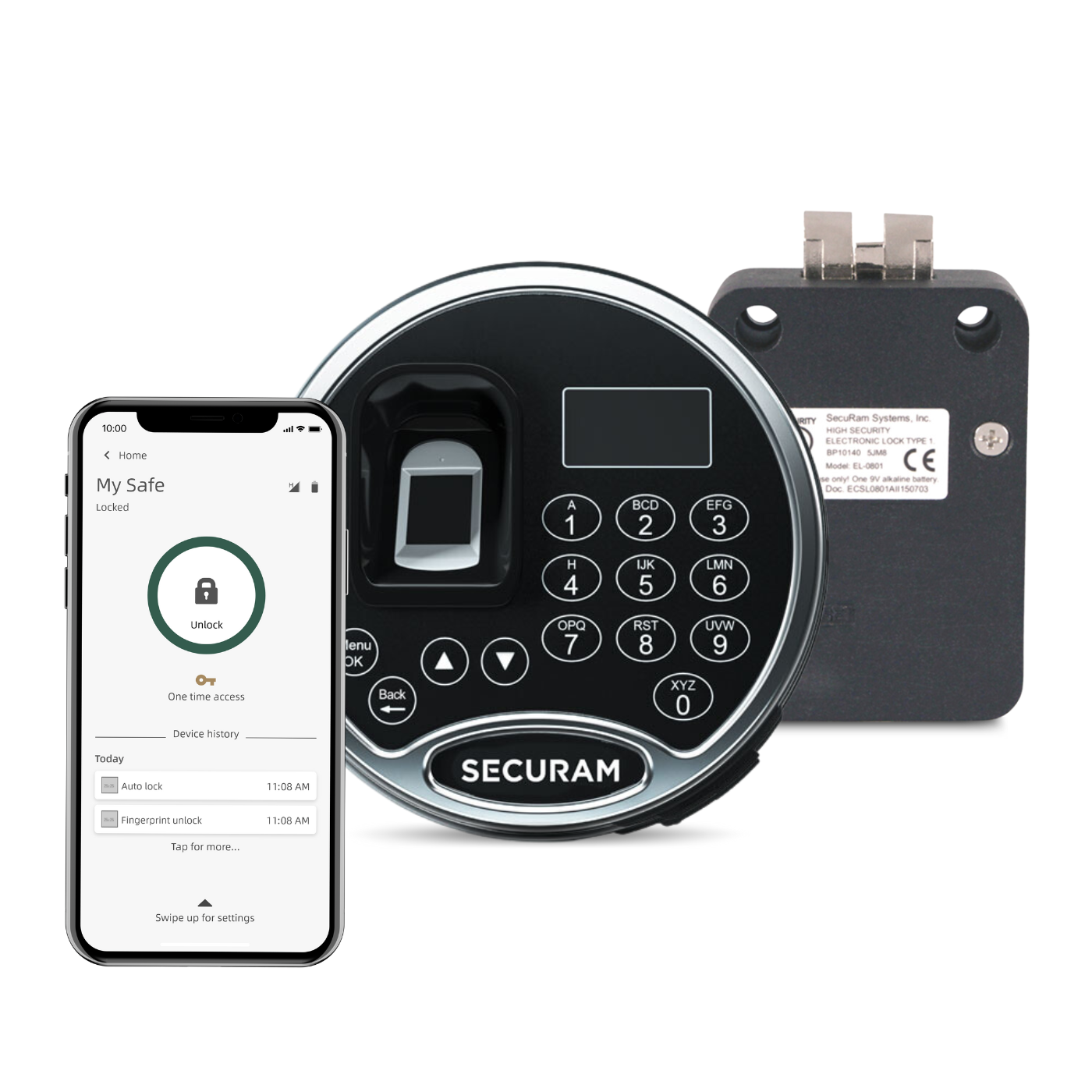 ScanLogic Smart Safe Lock