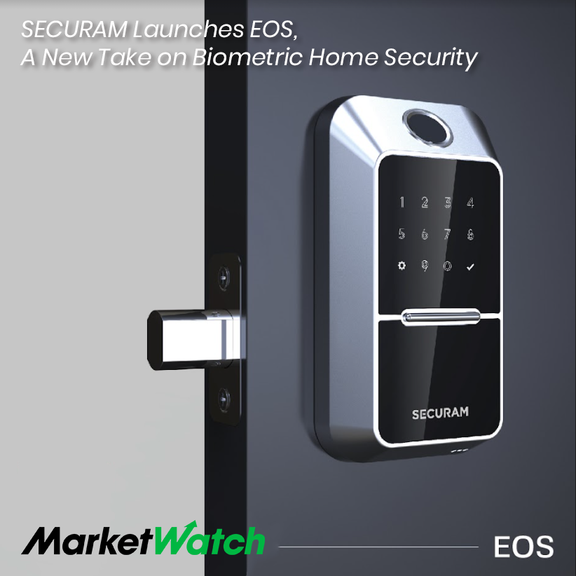SECURAM Launches EOS, A New Take on Biometric Home Security